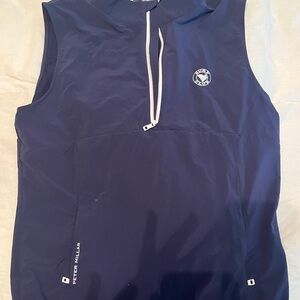 Peter Millar Midnight Blue Zip Vest